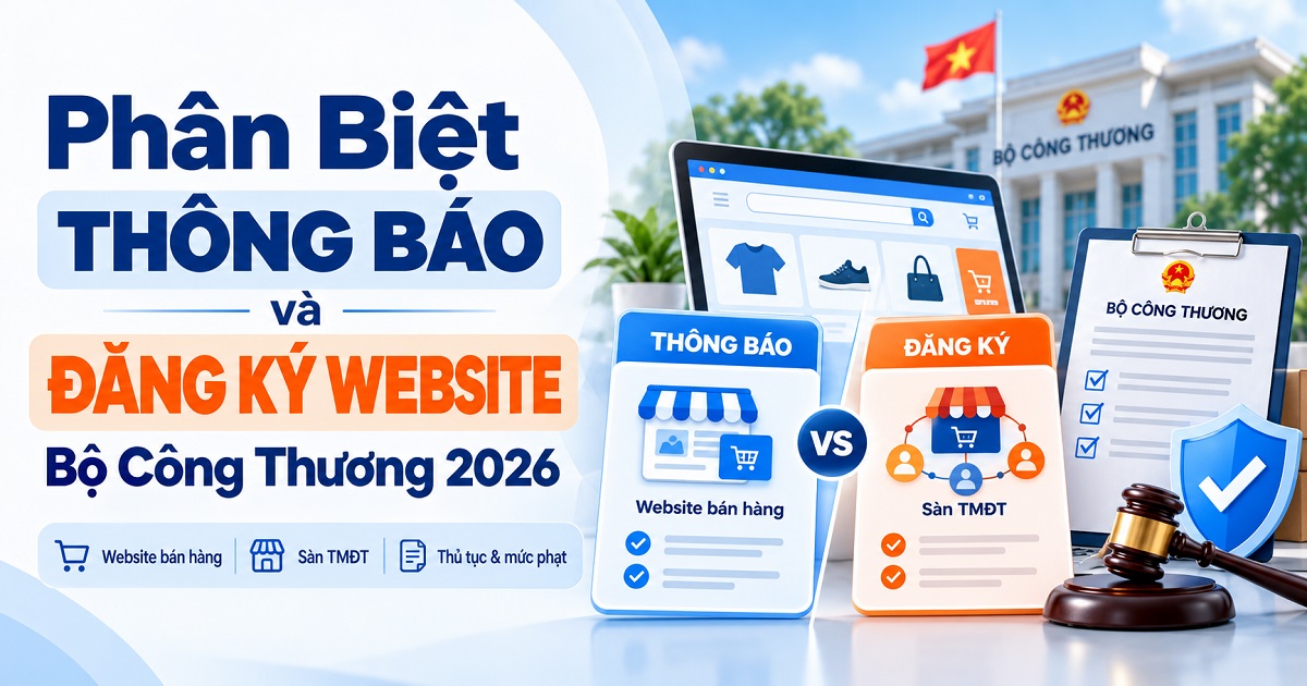Phan biet thong bao va dang ky website voi Bo Cong Thuong